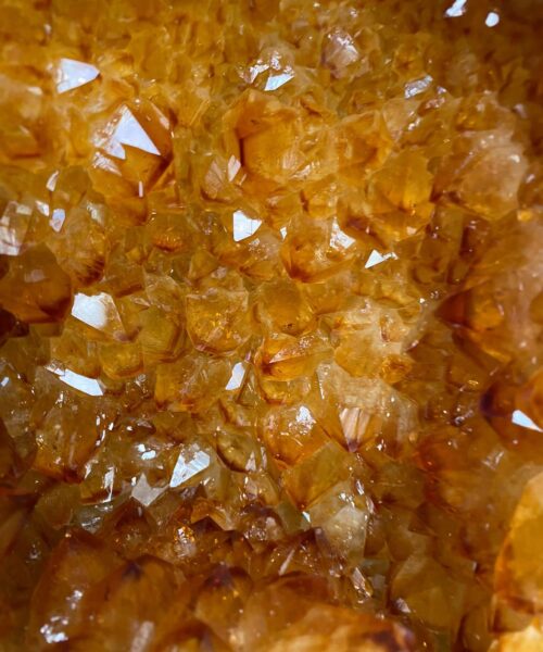Citrine Geode PAIR 400 & 401 Crystal Cluster Druzy Premium Grade 12kg each H32xW24xD16cm - Image 10