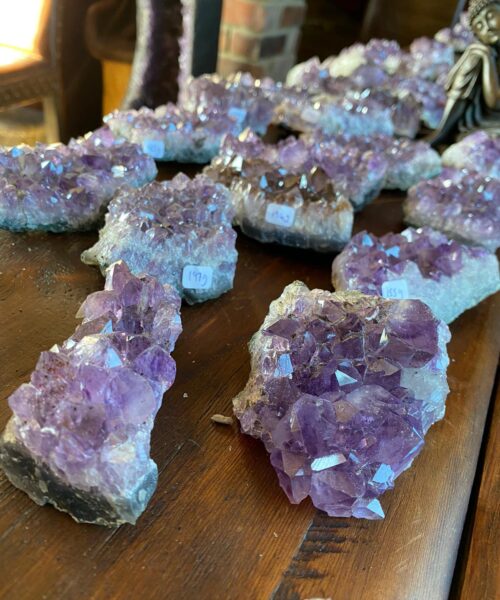 Premium High Grade Amethyst Druzy Cluster Pieces 100g to 200g approx. 8-10cm Picked at Random