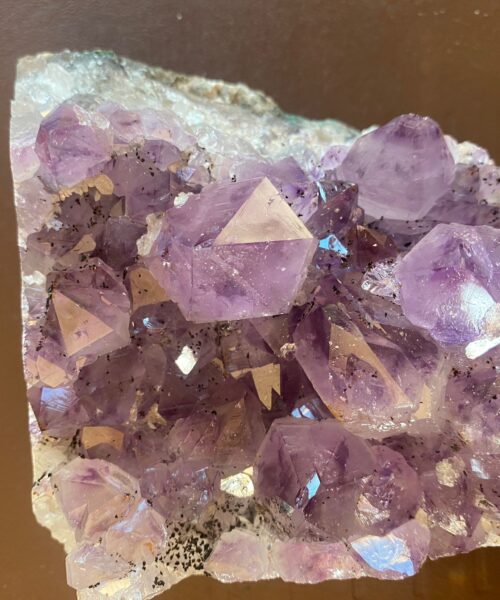 Large Premium High Grade Amethyst Raw Druzy Cluster Piece 12 - 1053g L15xW10xH6.5cm - Image 9