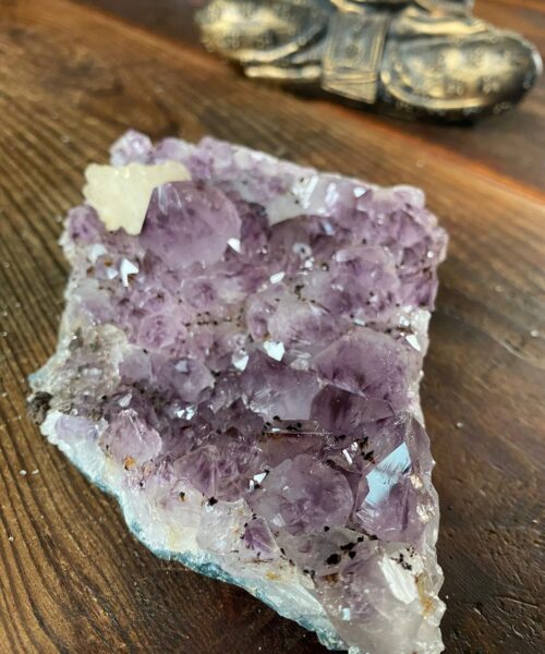 Large Premium High Grade Amethyst Raw Druzy Cluster Piece 20 - 856g L18xW13xD5cm