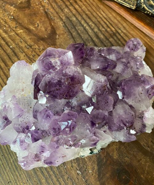 Large Premium High Grade Amethyst Raw Druzy Cluster Piece 28 - 902g L16xW10xD6cm