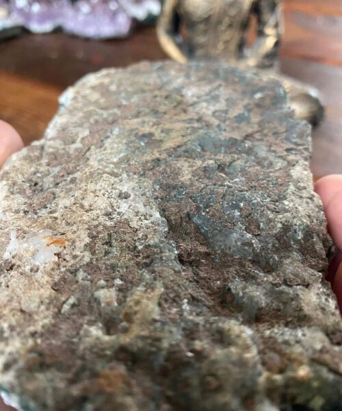 Large Premium High Grade Amethyst Raw Druzy Cluster Piece 28 - 902g L16xW10xD6cm - Image 3