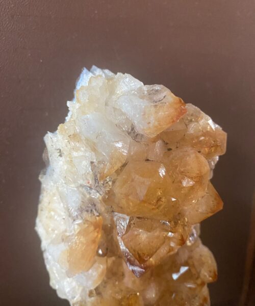 Large Premium High Grade Citrine Raw Druzy Cluster Piece 1169g 10 - L15xW9xH7.5cm - Image 8