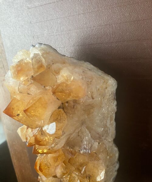 Large Premium High Grade Citrine Raw Druzy Cluster Piece 1169g 10 - L15xW9xH7.5cm - Image 7