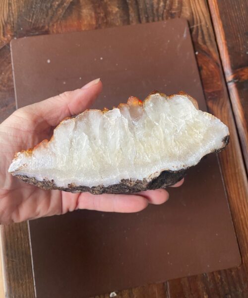 Large Premium High Grade Citrine Raw Druzy Cluster Piece 15 - 720g L14xW6.5xD6cm - Image 5