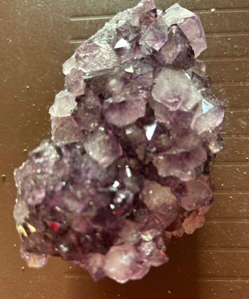 Large Premium High Grade Amethyst Raw Druzy Cluster Piece 27 - 562g L12xW7.5xD6cm