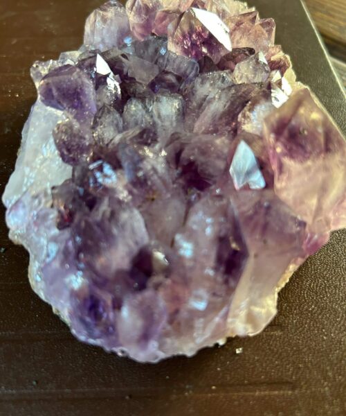 Large Premium High Grade Amethyst Raw Druzy Cluster Piece 30 - 648g L13.5xW10xD4cm - Image 3