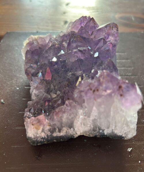 Large Premium High Grade Amethyst Raw Druzy Cluster Piece 18 - 711g L13.5xW10xD4.5cm - Image 6