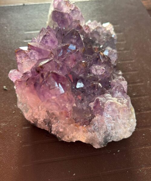 Large Premium High Grade Amethyst Raw Druzy Cluster Piece 18 - 711g L13.5xW10xD4.5cm - Image 4