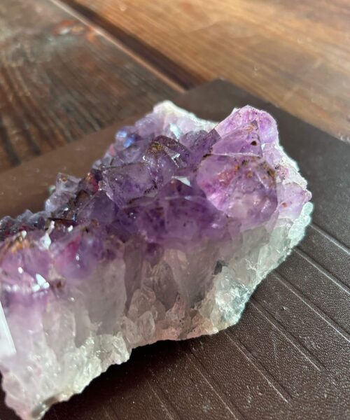 Large Premium High Grade Amethyst Raw Druzy Cluster Piece 18 - 711g L13.5xW10xD4.5cm - Image 3
