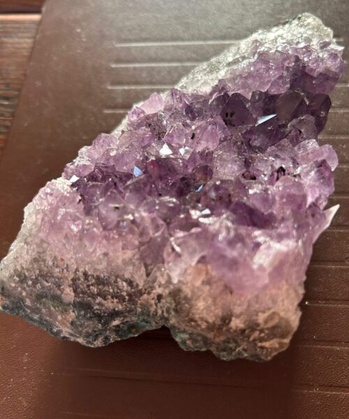 Large Premium High Grade Amethyst Raw Druzy Cluster Piece 724g 22 - L15xW9xD5cm - Image 6