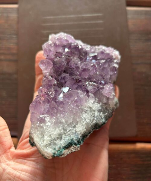 Large Premium High Grade Amethyst Raw Druzy Cluster Piece 724g 22 - L15xW9xD5cm - Image 3