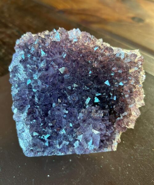 Large Premium High Grade Amethyst Raw Druzy Cluster Piece 31 - 918g L10.5xW10xD7cm