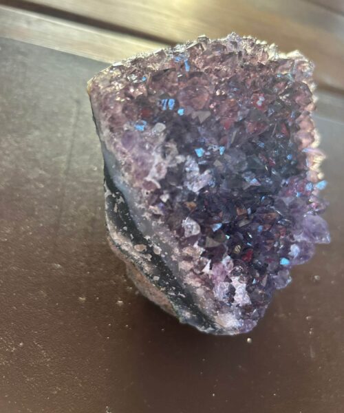 Large Premium High Grade Amethyst Raw Druzy Cluster Piece 31 - 918g L10.5xW10xD7cm - Image 6
