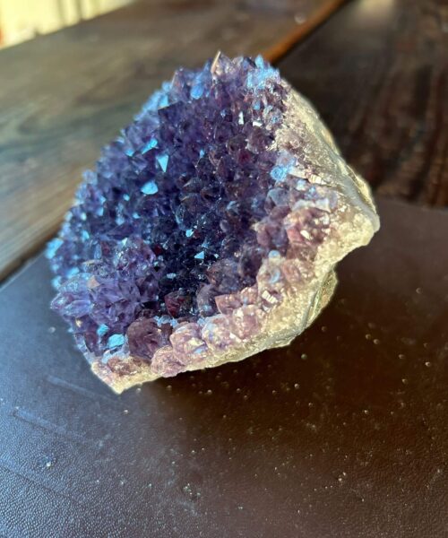 Large Premium High Grade Amethyst Raw Druzy Cluster Piece 31 - 918g L10.5xW10xD7cm - Image 5