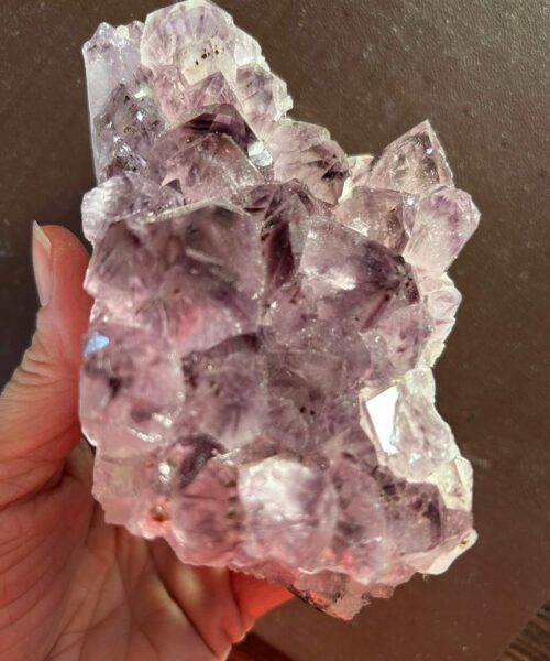 Large Premium High Grade Amethyst Raw Druzy Cluster Piece 24 - 677g L13xW8xD6cm
