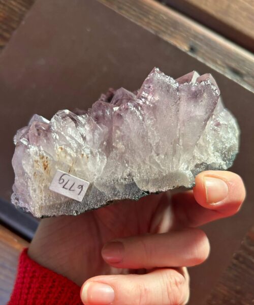 Large Premium High Grade Amethyst Raw Druzy Cluster Piece 24 - 677g L13xW8xD6cm - Image 3