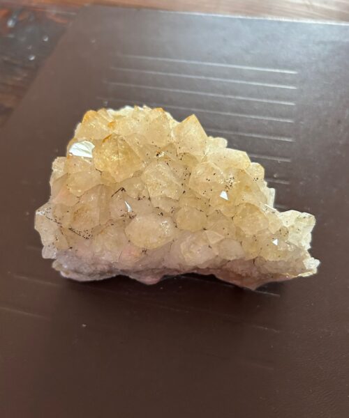 Large Premium High Grade Citrine Raw Druzy Cluster Piece 22 - 464g L10xW7xD5.5cm - Image 6