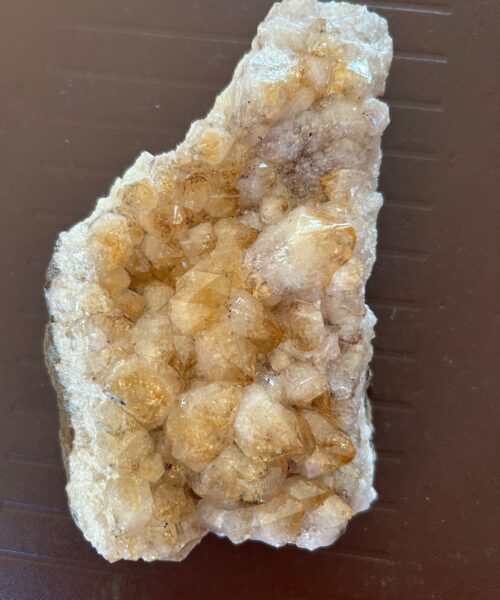 Large Premium High Grade Citrine Raw Druzy Cluster Piece 18 - 602g L13xW8xD3.5cm