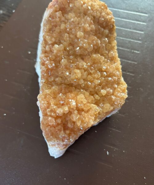 Large Premium High Grade Citrine Raw Druzy Cluster Piece 17 - 725g L14xW7.5xD4.5cm - Image 6