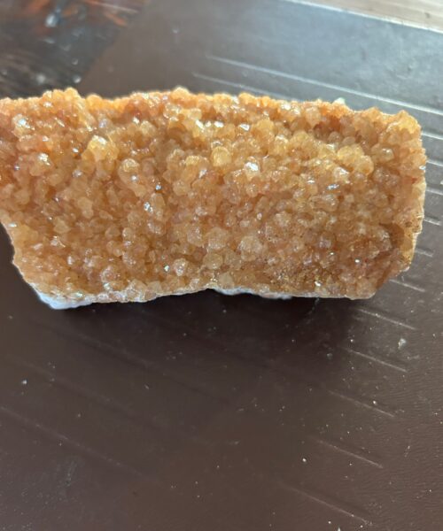 Large Premium High Grade Citrine Raw Druzy Cluster Piece 17 - 725g L14xW7.5xD4.5cm - Image 5