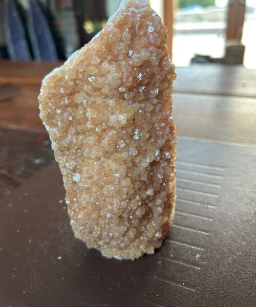 Large Premium High Grade Citrine Raw Druzy Cluster Piece 17 - 725g L14xW7.5xD4.5cm - Image 3