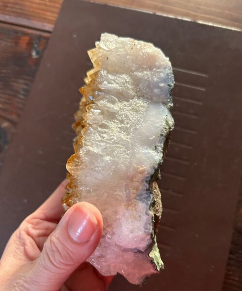 Large Premium High Grade Citrine Raw Druzy Cluster Piece 19 - 799g L13xW6.5xD5cm - Image 7