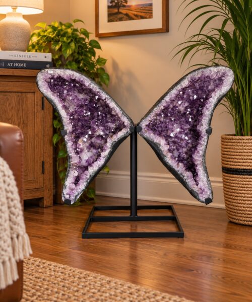 Amethyst Angel Wings