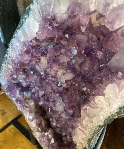 Amethyst Geode Angel - Butterfly Wings 43kg H71xW58cm - Image 9