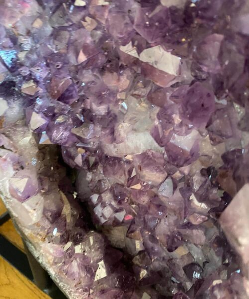Amethyst Geode Angel - Butterfly Wings 43kg H71xW58cm - Image 10