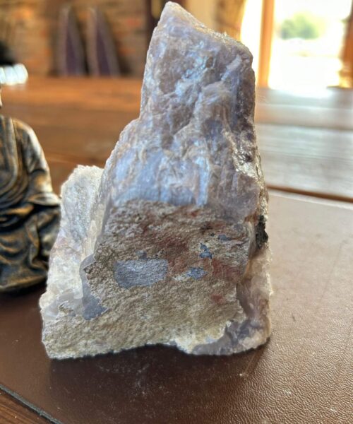 Premium High Grade Amethyst Angel Aura Druzy 198 Mini Geode Cluster Piece Cut Base 741g H12.5xW9.5xD7.5cm - Image 9