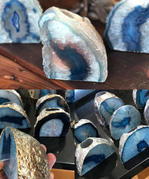 Agate End Blue