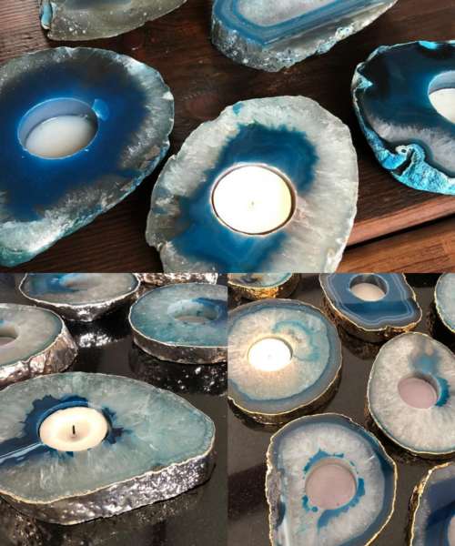 Agate Slice Teal