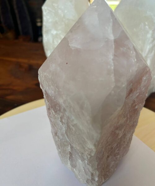 HUGE Extra Large Tall Point 16 Premium Rose Quartz Pink Crystal Quartz 3517g H21xW9xD14.5cm - Image 9