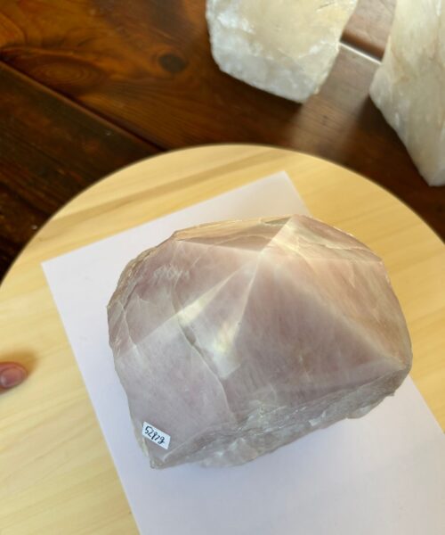 HUGE Extra Large Tall Point 20 Premium Rose Quartz Pink Crystal Quartz 5287g H21xW14xD12cm - Image 8