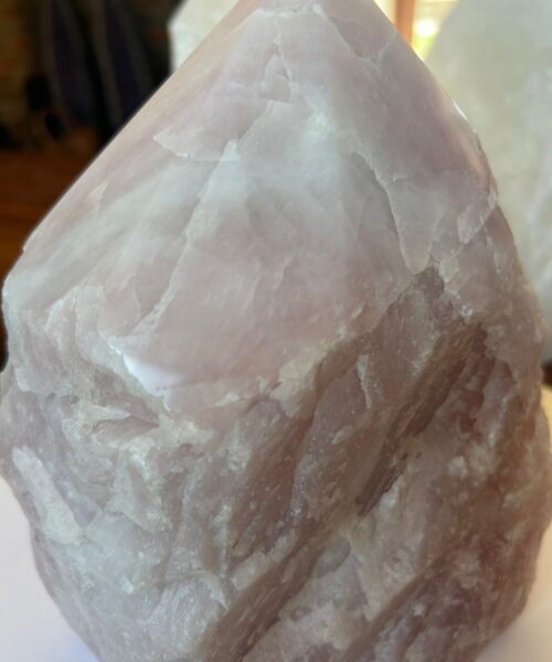 HUGE Extra Large Tall Point 20 Premium Rose Quartz Pink Crystal Quartz 5287g H21xW14xD12cm - Image 10