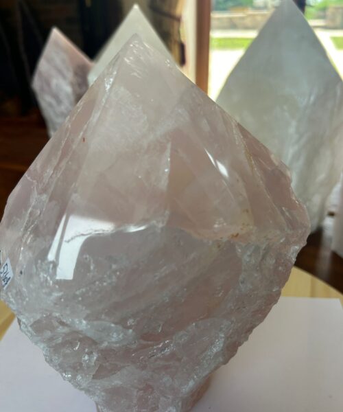 HUGE Extra Large Tall Point 17 Premium Rose Quartz Pink Crystal Quartz 5360g H24xW13xD15cm - Image 10