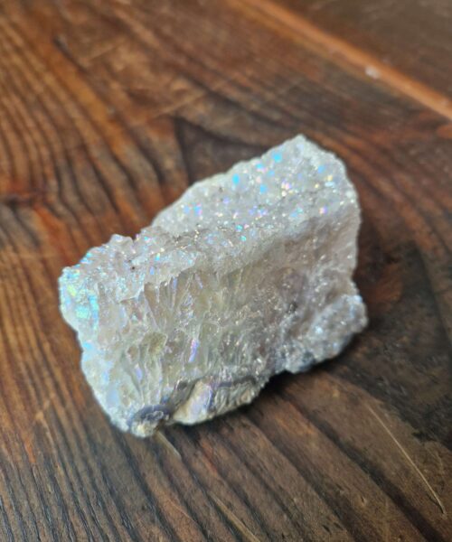 Premium High Grade Amethyst Angel Aura Druzy 209 Mini Geode Cluster Piece Cut Base 277g H4.5xW8xD6.5cm - Image 8
