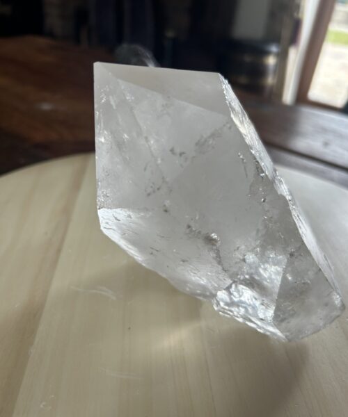 HUGE Premium Rare Clear White Rock Crystal Cluster 28 - 1.601g H7xW16xD11cm - Image 7