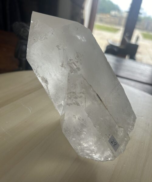 HUGE Premium Rare Clear White Rock Crystal Cluster 28 - 1.601g H7xW16xD11cm - Image 9