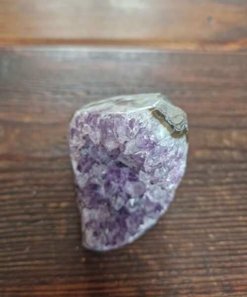 Premium High Grade Amethyst Druzy 311 Mini Geode Cluster Piece Cut Base 457g H8.5xW7xD8cm - Image 7