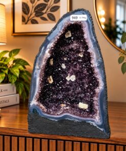 Amethyst Crystal Geode 949 Premium Queen Grade 12.74kg H35xW24xD18cm