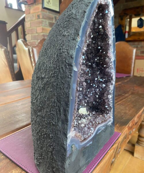 Amethyst Crystal Geode 949 Premium Queen Grade 12.74kg H35xW24xD18cm - Image 5