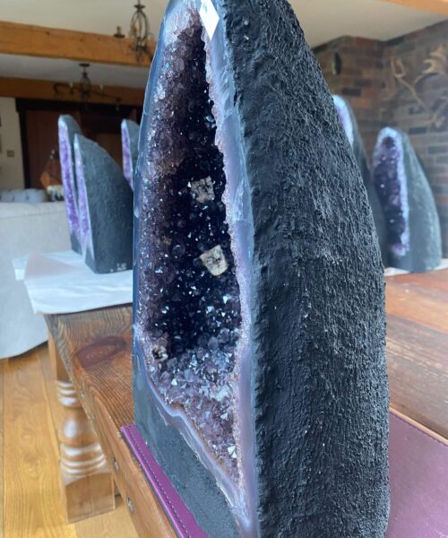 Amethyst Crystal Geode 949 Premium Queen Grade 12.74kg H35xW24xD18cm - Image 6