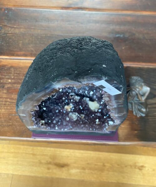 Amethyst Crystal Geode 949 Premium Queen Grade 12.74kg H35xW24xD18cm - Image 7