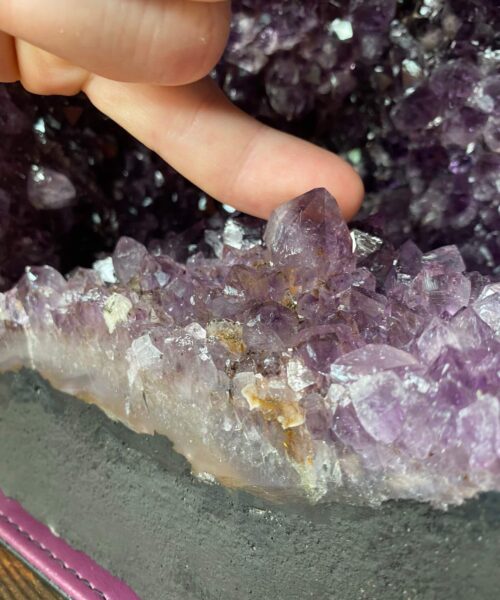 Amethyst Crystal Geode 953 Premium Queen Grade 14.61kg H25xW26xD18cm - Image 13