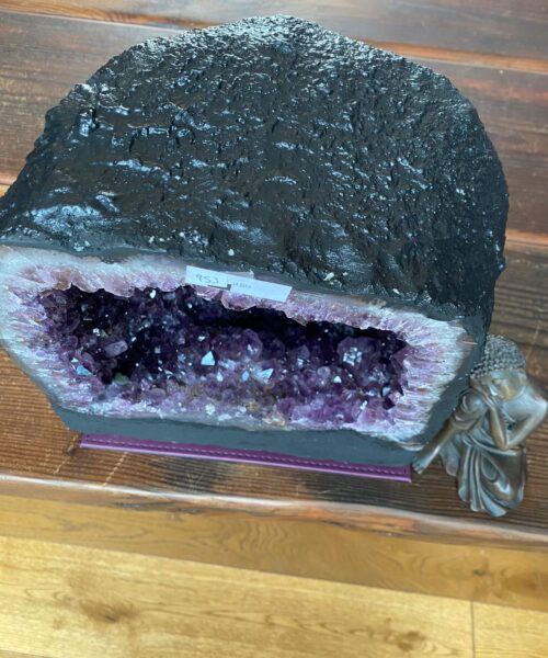 Amethyst Crystal Geode 953 Premium Queen Grade 14.61kg H25xW26xD18cm - Image 7