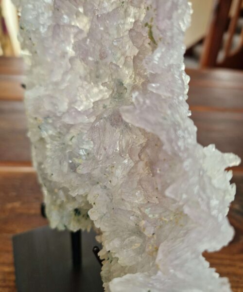 Amethyst Flower 4 Crystal Formation Rare Cluster on Stand 799g H27xW20xD10cm - Image 9
