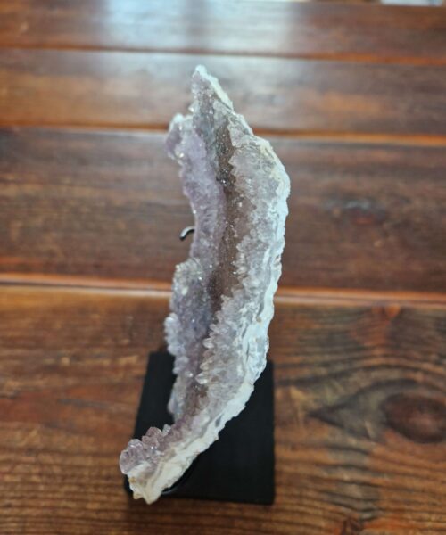 Amethyst Flower 5 Crystal Formation Rare Cluster on Stand 596g H25.5xW16.5xD10cm - Image 5