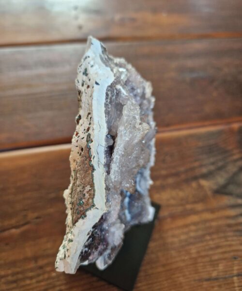 Amethyst Flower 9 Crystal Formation Rare Cluster on Stand 658g H22.5xW13.5xD8cm - Image 10